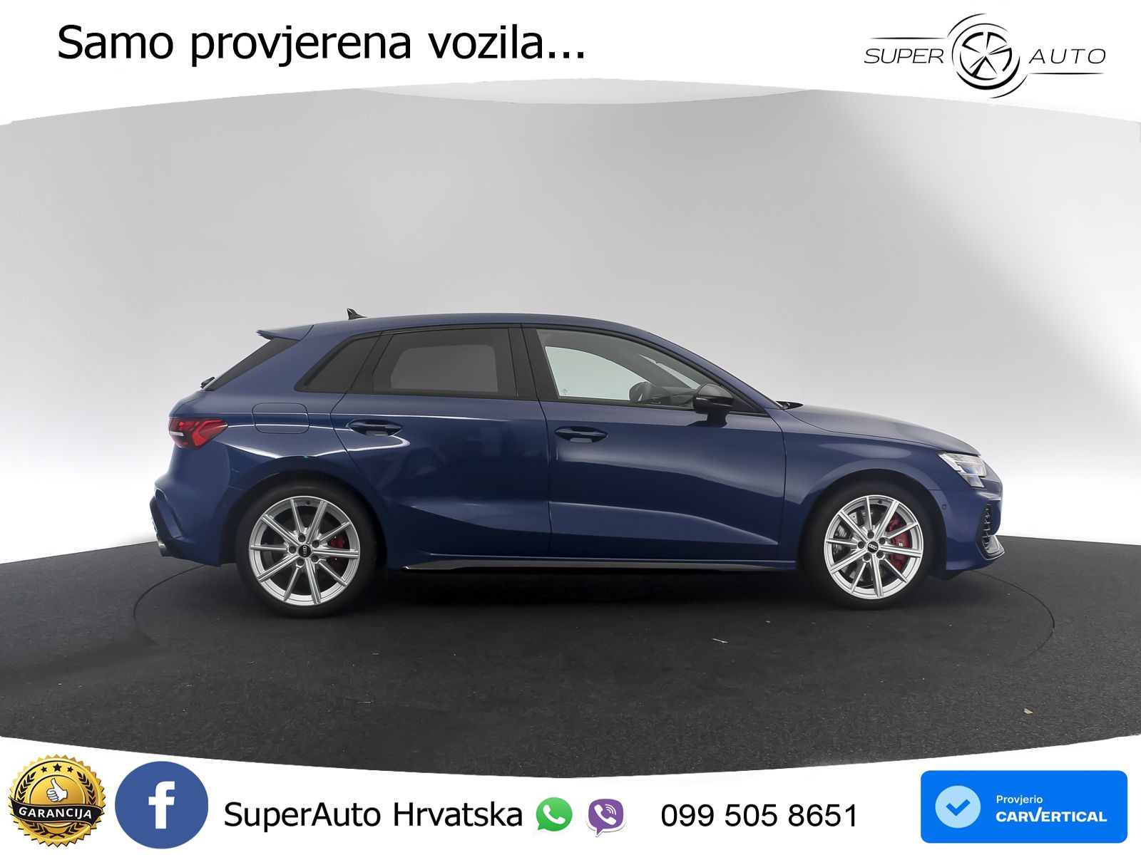 Audi S3 2.0 TFSI (333 KS) quattro S tronic MATRIX+GR SJED+KAM