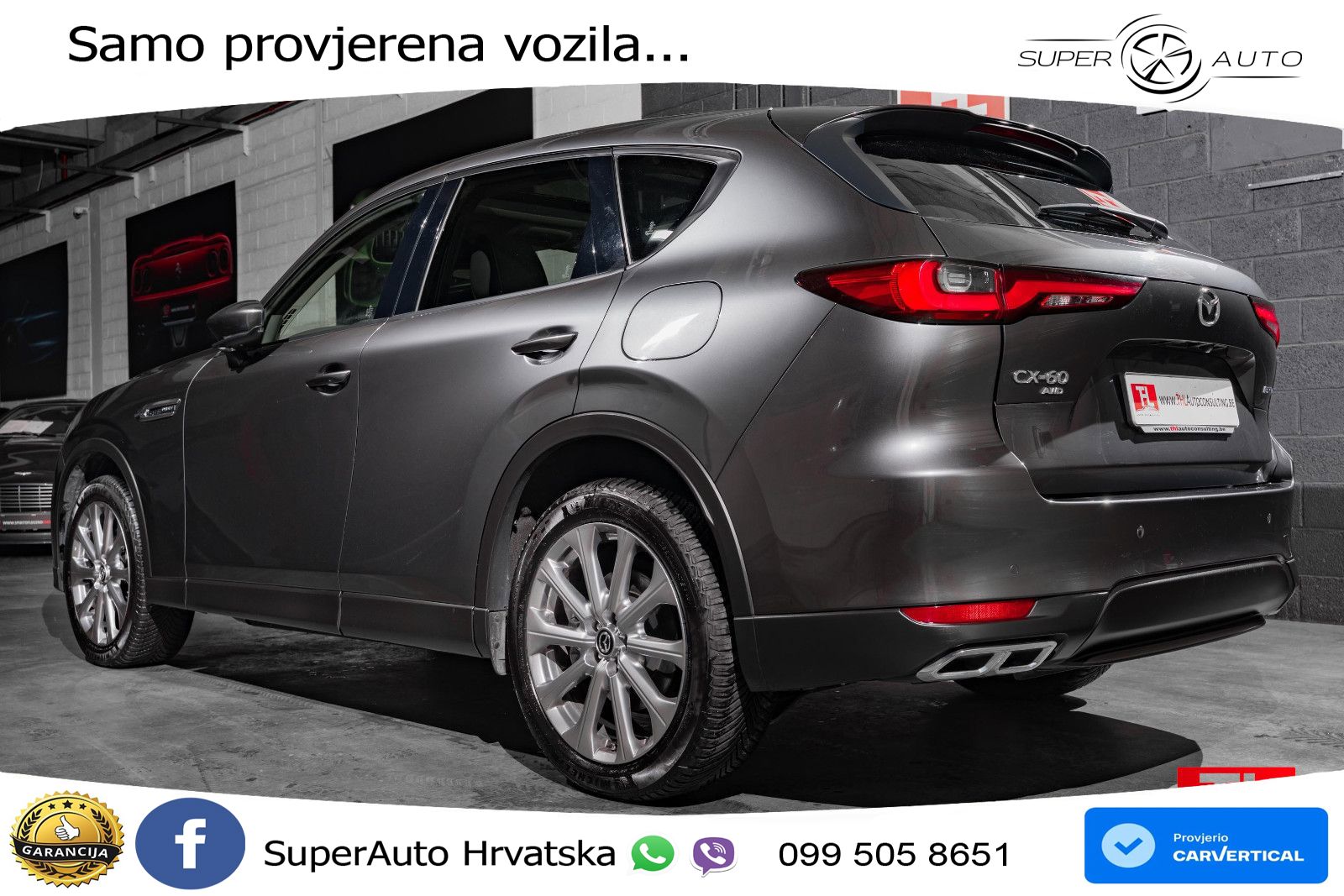 Mazda CX-60 2.5 e-Skyactiv (328 KS) AWD Automatic