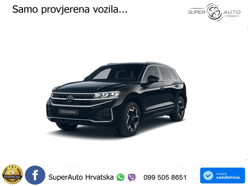 Volkswagen Touareg 3.0 V6 TDI (231 KS) 4MOTION Tiptronic R-Line ZRAČNI+ACC+4xGR SJED+KAM