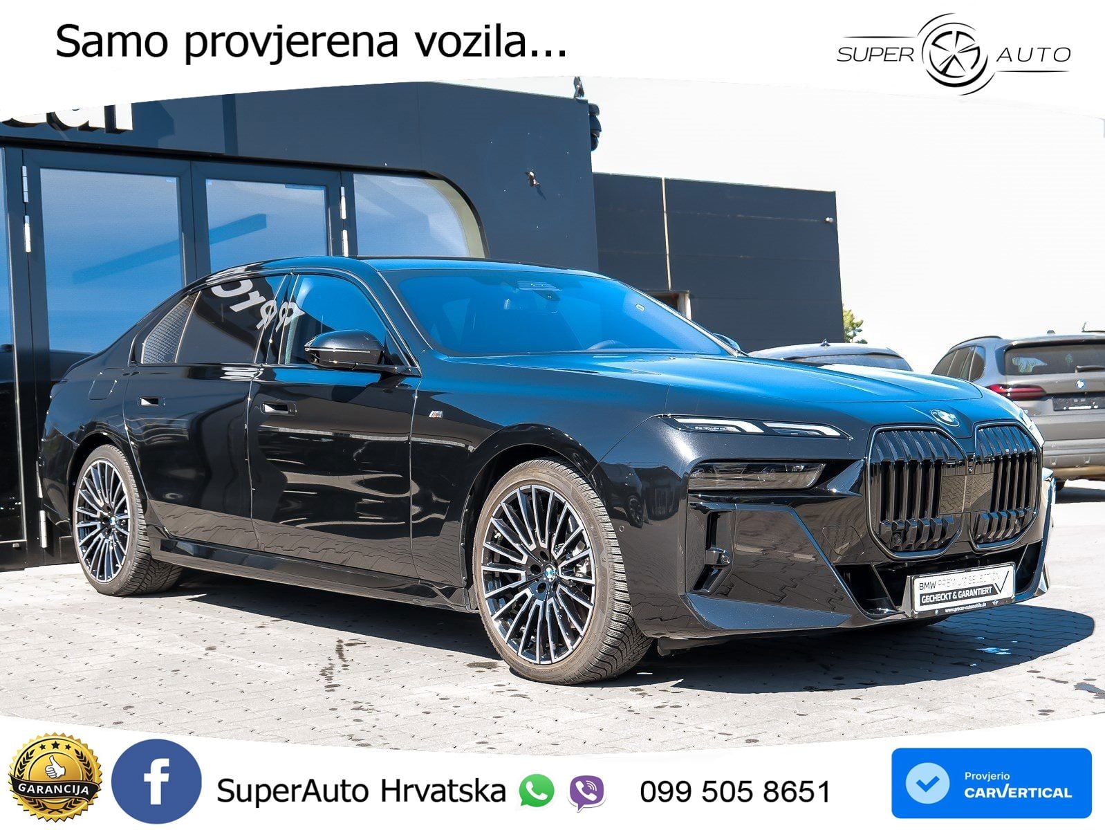 BMW 740d (299 KS) xDrive Steptronic M Sport ZRAČNI+ACC+GR SJED+KAM+PANO