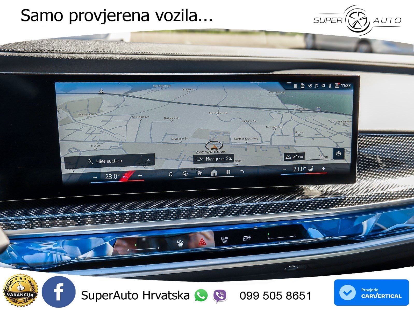 BMW 740d (299 KS) xDrive Steptronic M Sport ZRAČNI+ACC+GR SJED+KAM+PANO