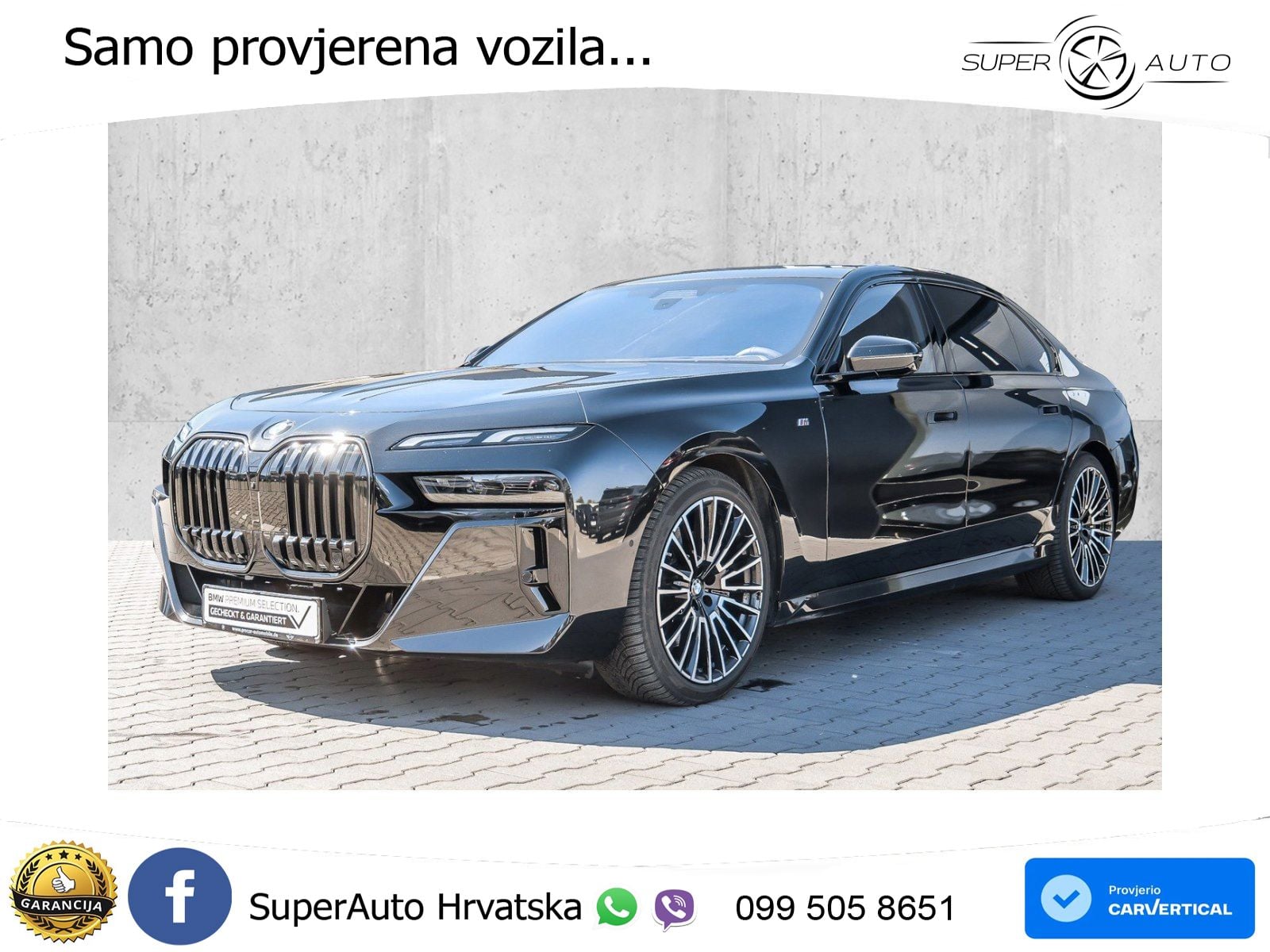 BMW 740d (299 KS) xDrive Steptronic M Sport ZRAČNI+ACC+GR SJED+KAM+PANO