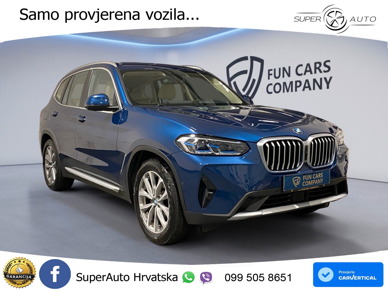 BMW X3 20d xDrive Steptronic LED+GR SJED+ACC