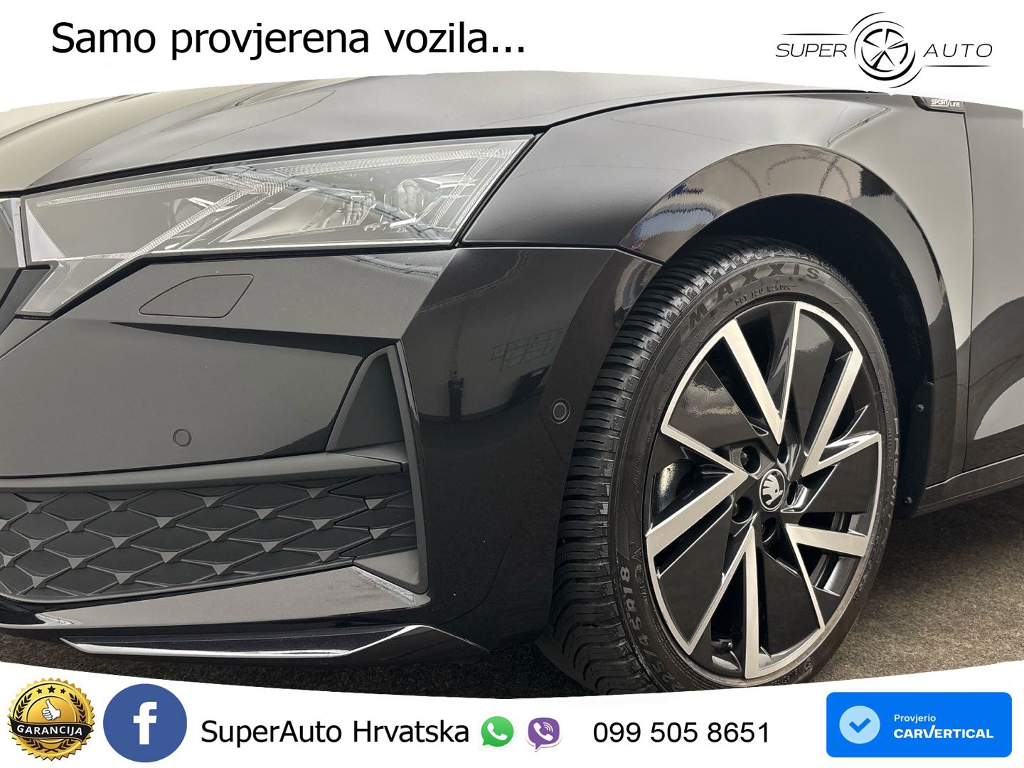Škoda Octavia Combi 2.0 TDI (150 KS) DSG SportLine ACC+HEAD+GR SJED+360+PANO