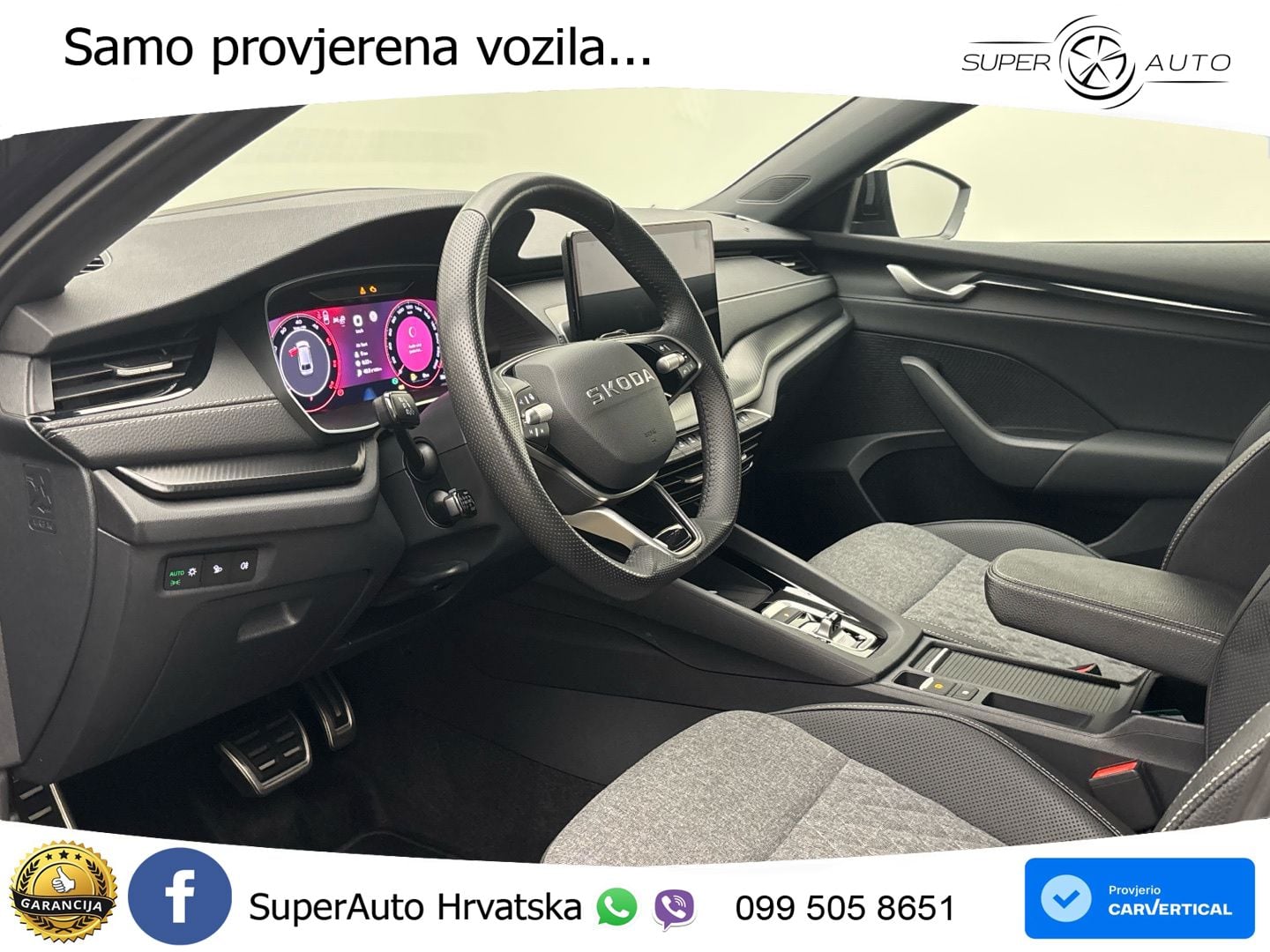 Škoda Octavia Combi 2.0 TDI (150 KS) DSG SportLine ACC+HEAD+GR SJED+360+PANO