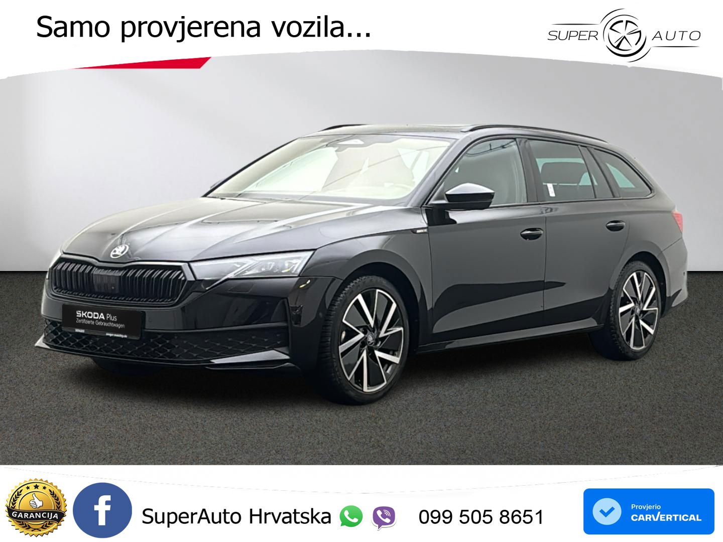 Škoda Octavia Combi 2.0 TDI (150 KS) DSG SportLine ACC+HEAD+GR SJED+360+PANO