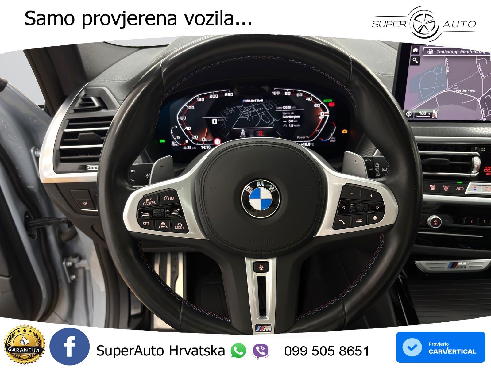 BMW X3 M40d xDrive Steptronic LED+GR SJED+ACC