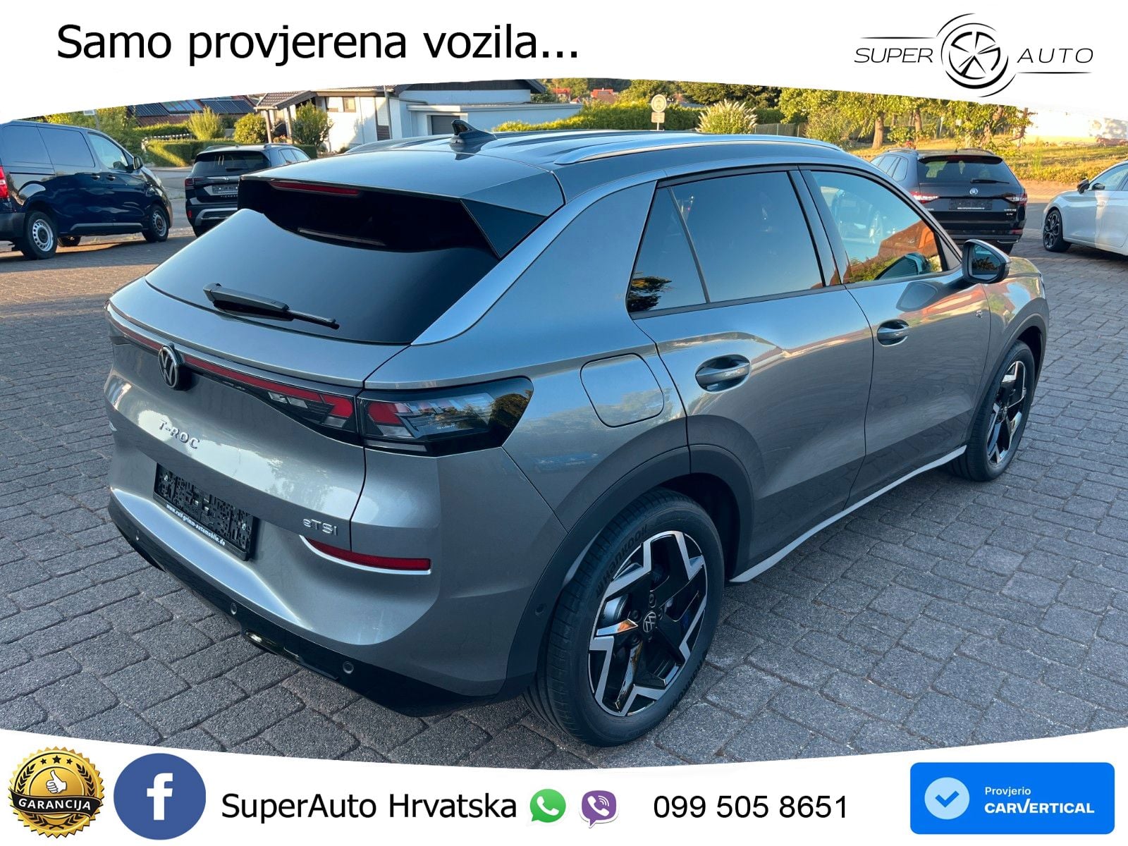 Volkswagen T-Roc 1.5 eTSI (150 KS)  DSG R-Line LED+GR SJED+ACC