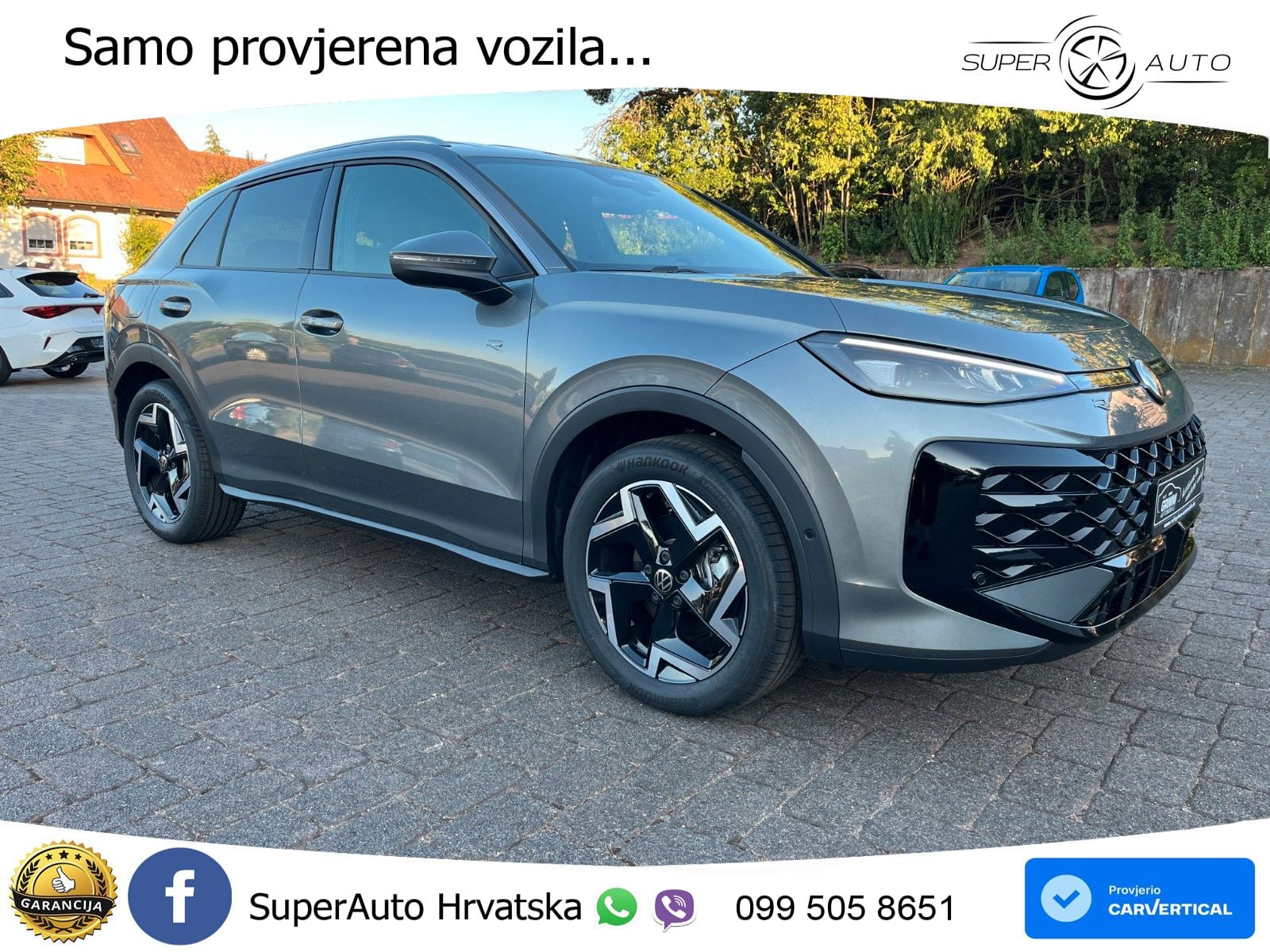 Volkswagen T-Roc 1.5 eTSI (150 KS)  DSG R-Line LED+GR SJED+ACC