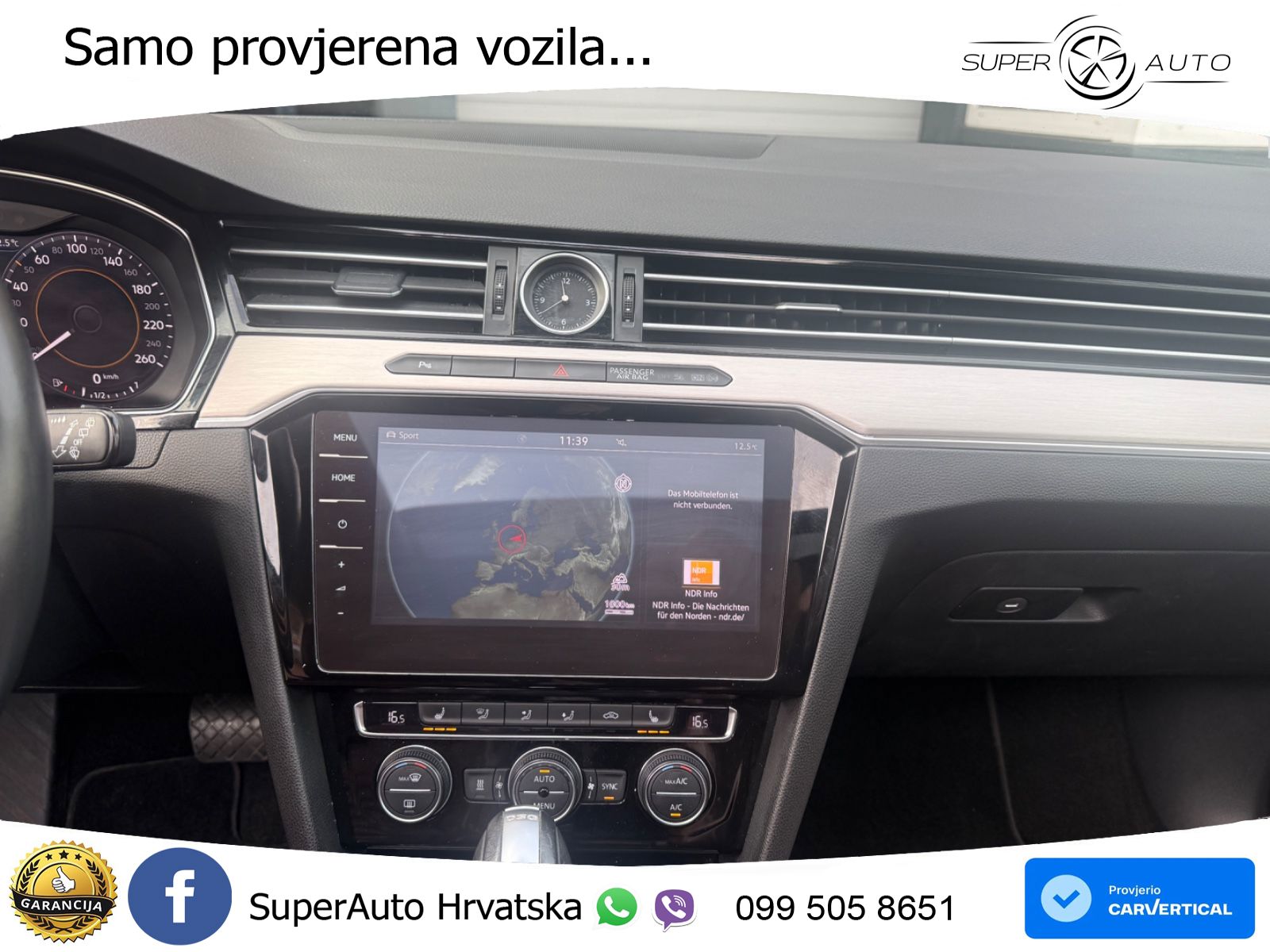 Volkswagen Passat Variant 2.0 TDI (190 KS) DSG Highline LED+GR SJED+ACC