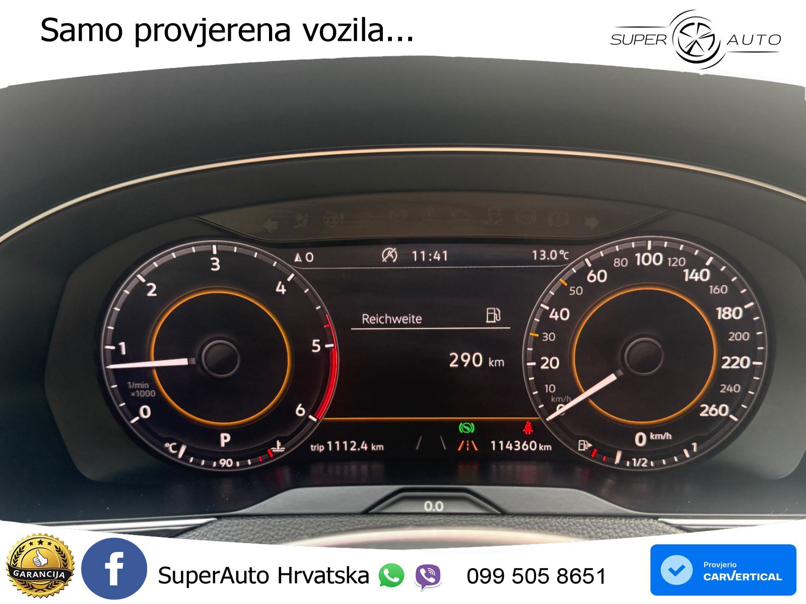 Volkswagen Passat Variant 2.0 TDI (190 KS) DSG Highline LED+GR SJED+ACC
