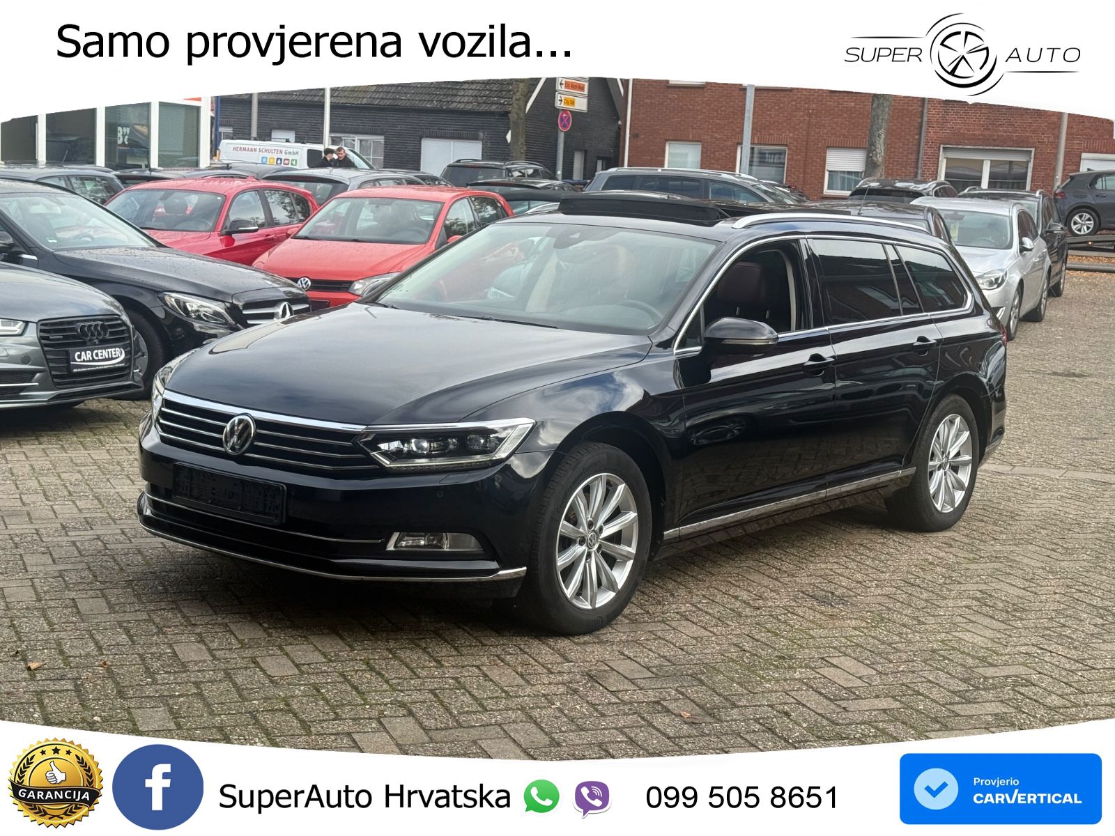 Volkswagen Passat Variant 2.0 TDI (190 KS) DSG Highline LED+GR SJED+ACC