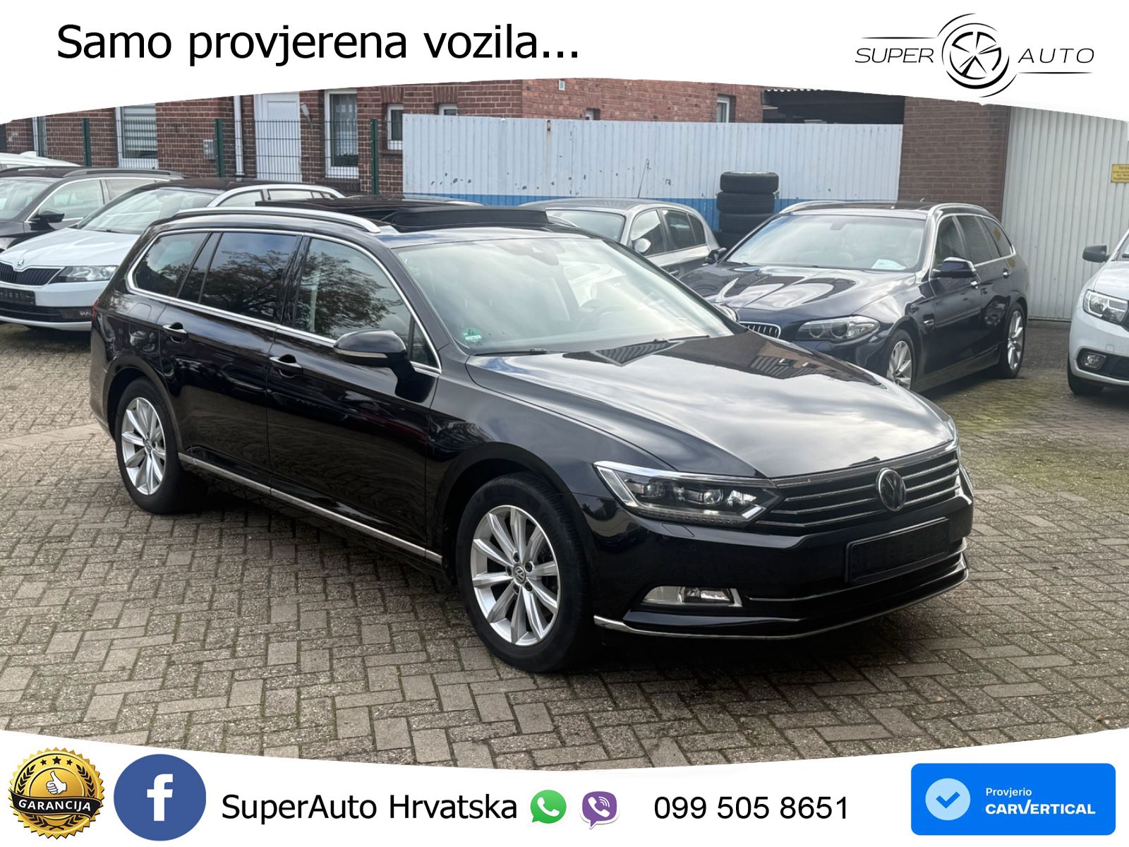 Volkswagen Passat Variant 2.0 TDI (190 KS) DSG Highline LED+GR SJED+ACC