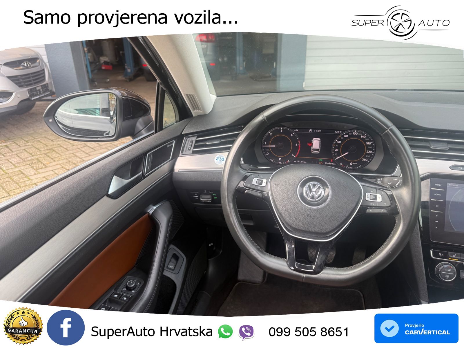 Volkswagen Passat Variant 2.0 TDI (190 KS) DSG Highline LED+GR SJED+ACC
