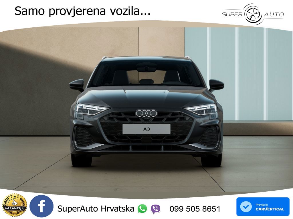 Audi A3 30 TDI (116 KS) S line LED+GR SJED+ACC