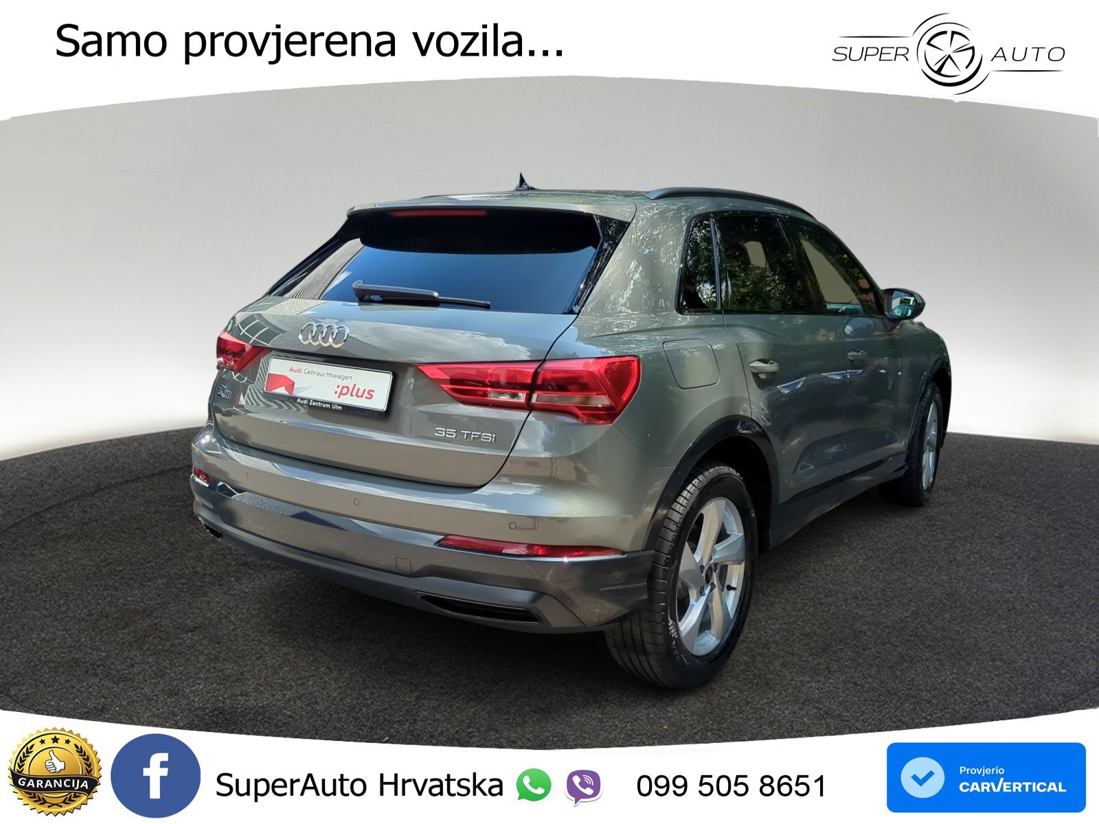 Audi Q3 35 TFSI (150 KS) S tronic advanced LED+GR SJED+ACC