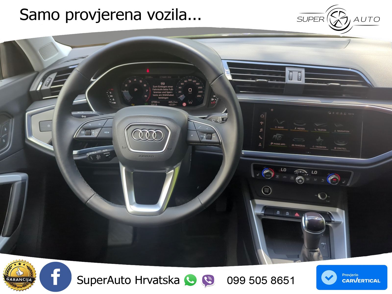 Audi Q3 35 TFSI (150 KS) S tronic advanced LED+GR SJED+ACC