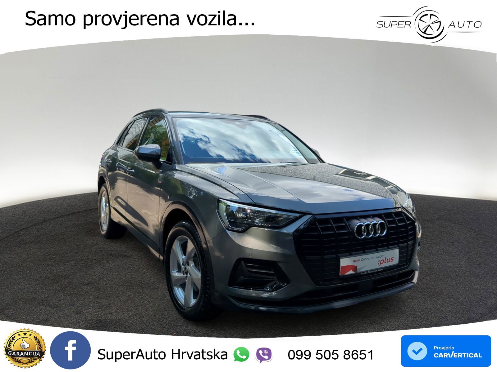 Audi Q3 35 TFSI (150 KS) S tronic advanced LED+GR SJED+ACC
