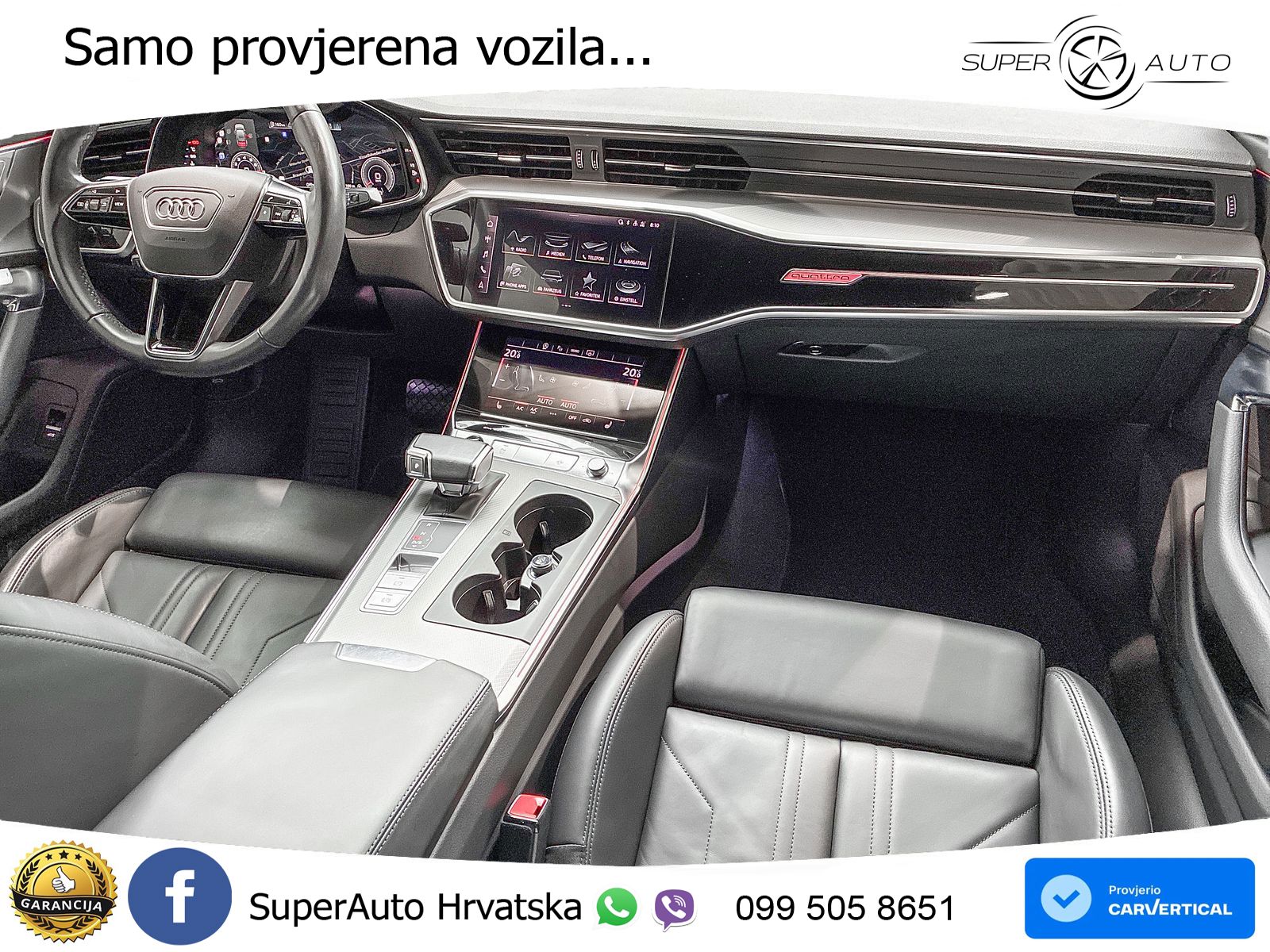 Audi A6 45 TFSI (265 KS) quattro ultra S tronic LED+GR SJED+ACC