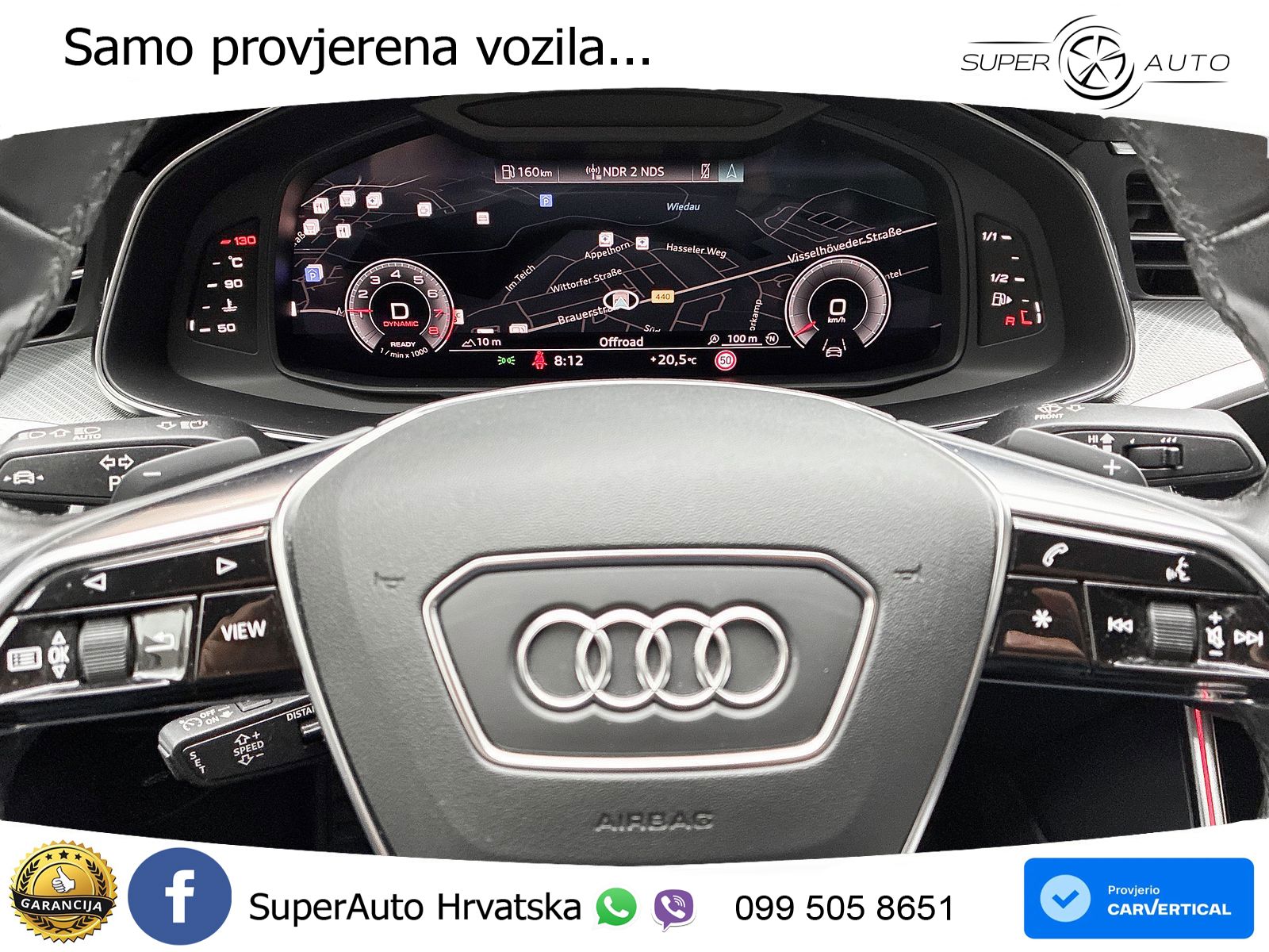 Audi A6 45 TFSI (265 KS) quattro ultra S tronic LED+GR SJED+ACC