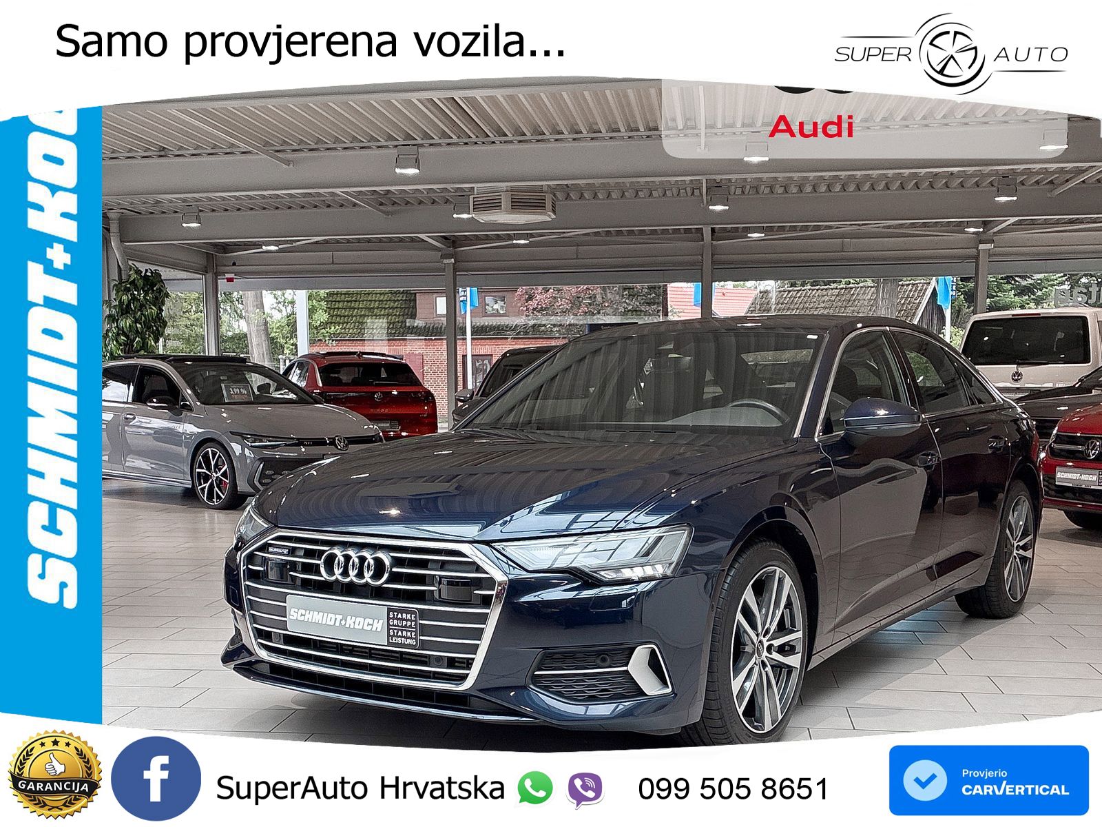 Audi A6 45 TFSI (265 KS) quattro ultra S tronic LED+GR SJED+ACC