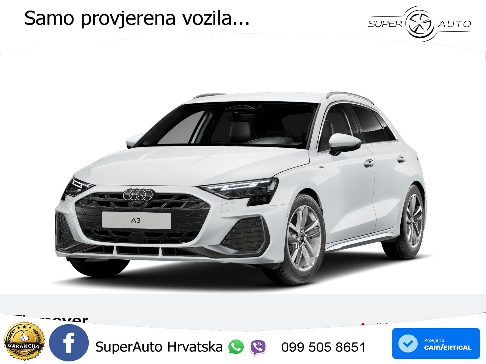 Audi A3 30 TFSI (116 KS) S line MATRIX+GR SJED+KAM