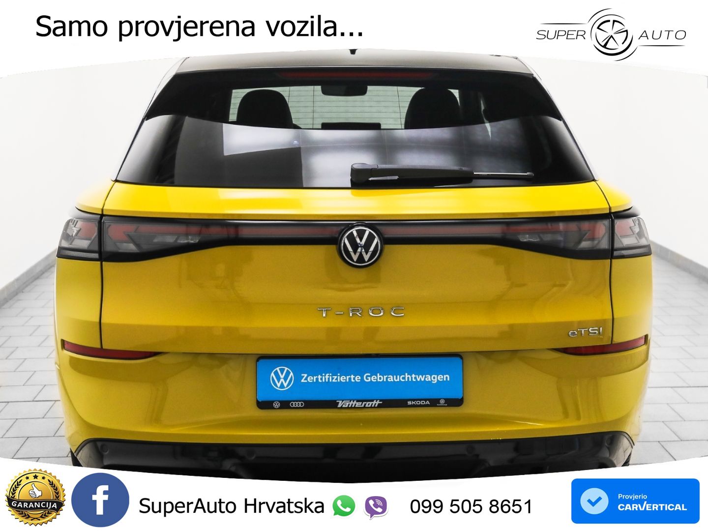 Volkswagen T-Roc 1.5 eTSI (150 KS)  DSG R-Line MATRIX+GR SJED+KAM