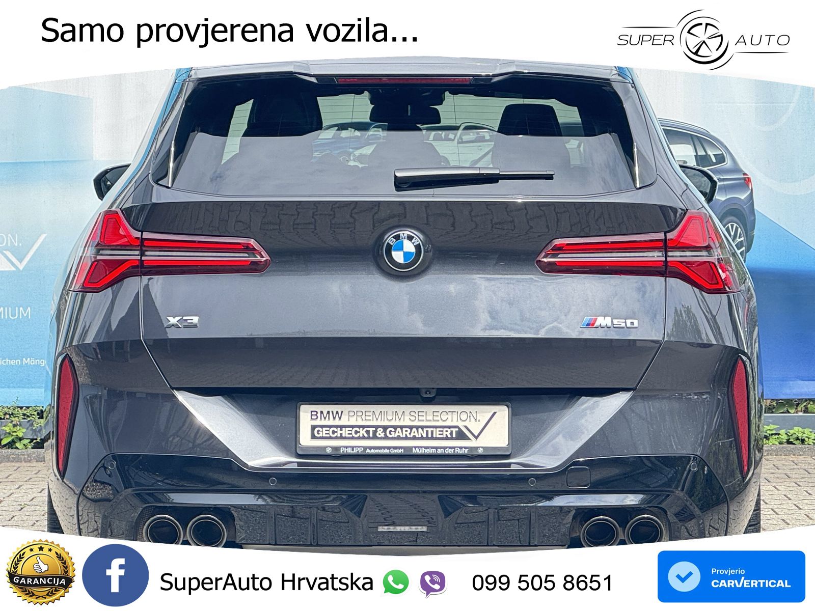 BMW X3 M50 xDrive Steptronic M Sport LED+GR SJED+ACC