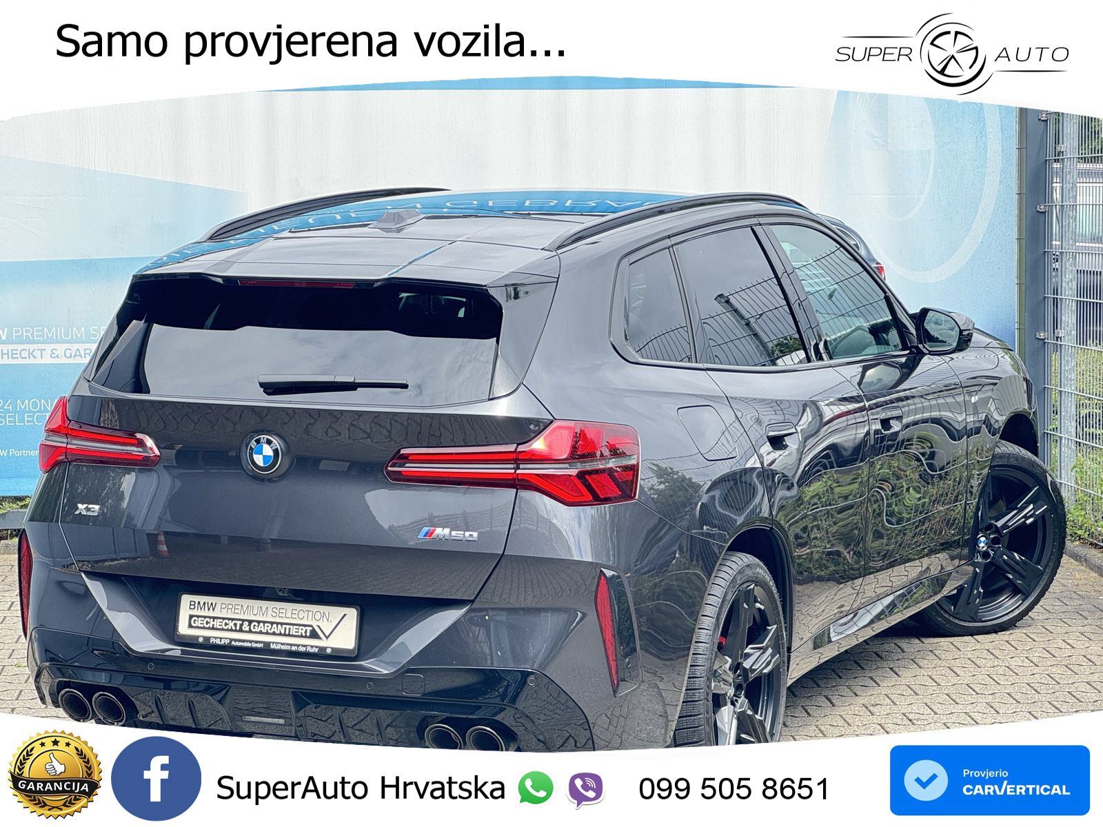BMW X3 M50 xDrive Steptronic M Sport LED+GR SJED+ACC