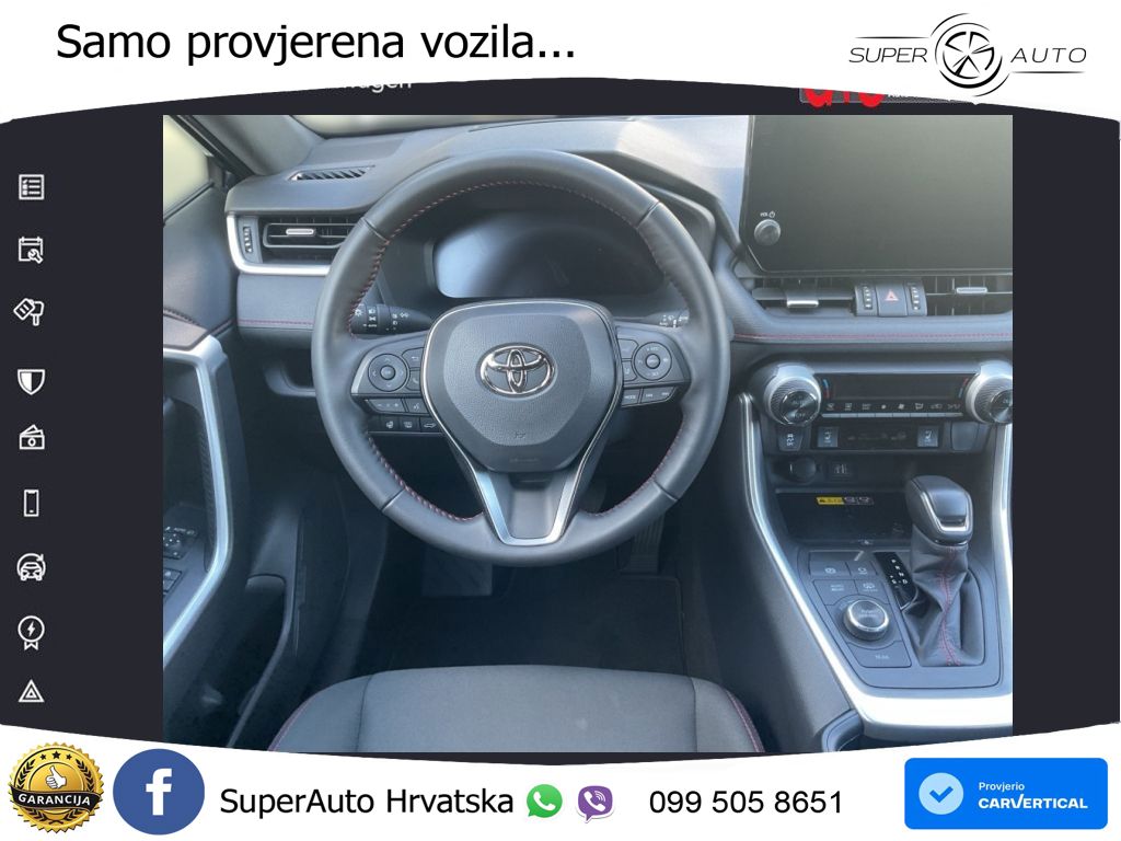 Toyota RAV4 2.5 (306 KS) Hybrid AWD-i eCVT LED+GR SJED+ACC