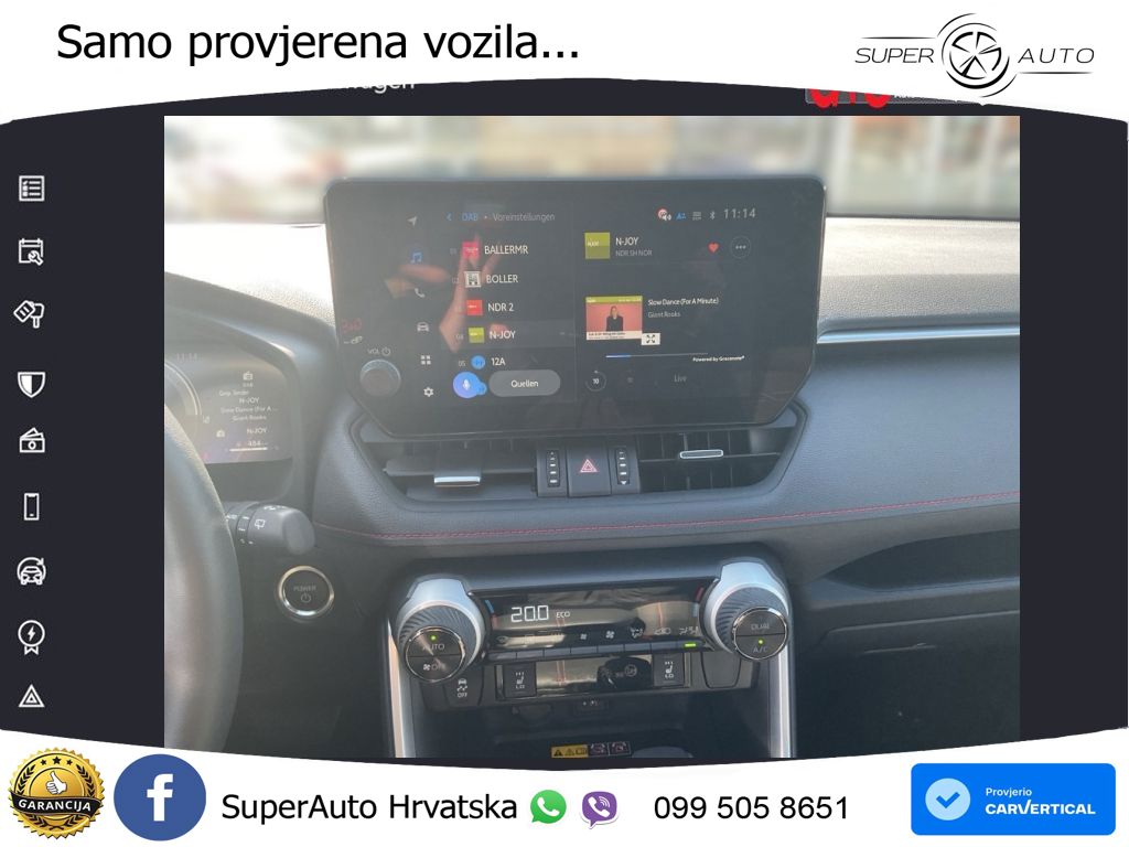 Toyota RAV4 2.5 (306 KS) Hybrid AWD-i eCVT LED+GR SJED+ACC