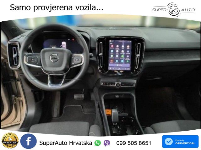 Volvo XC40 Recharge Twin 78 kWh 408 KS AWD ACC+GR SJED+360+PANO