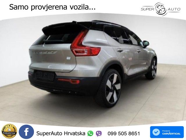 Volvo XC40 Recharge Twin 78 kWh 408 KS AWD ACC+GR SJED+360+PANO