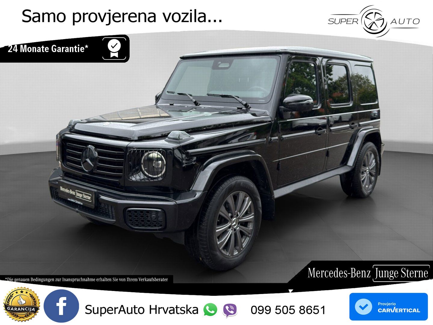 Mercedes G 450d Long (367 KS) 4MATIC 9G-TRONIC Professional LED+GR SJED+ACC