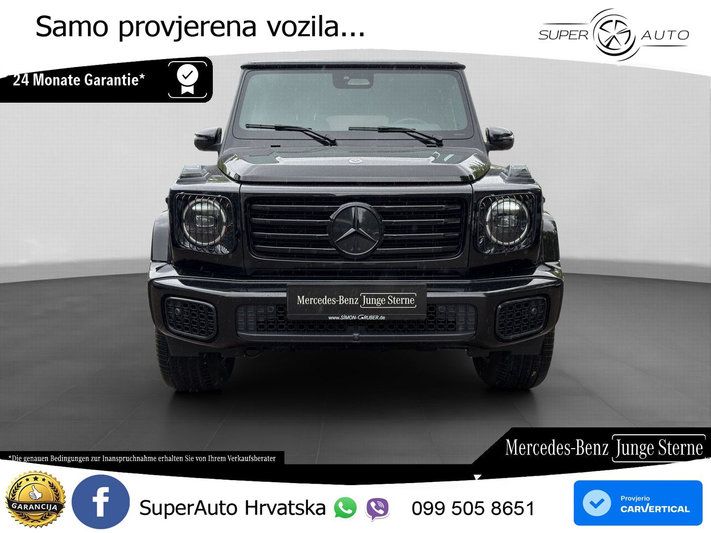 Mercedes G 450d Long (367 KS) 4MATIC 9G-TRONIC Professional LED+GR SJED+ACC