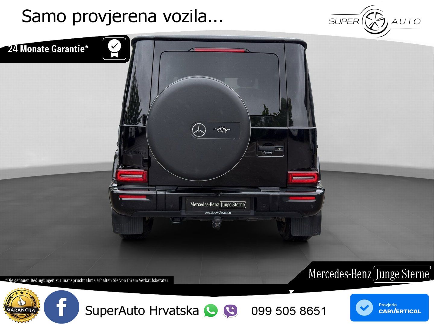 Mercedes G 450d Long (367 KS) 4MATIC 9G-TRONIC Professional LED+GR SJED+ACC