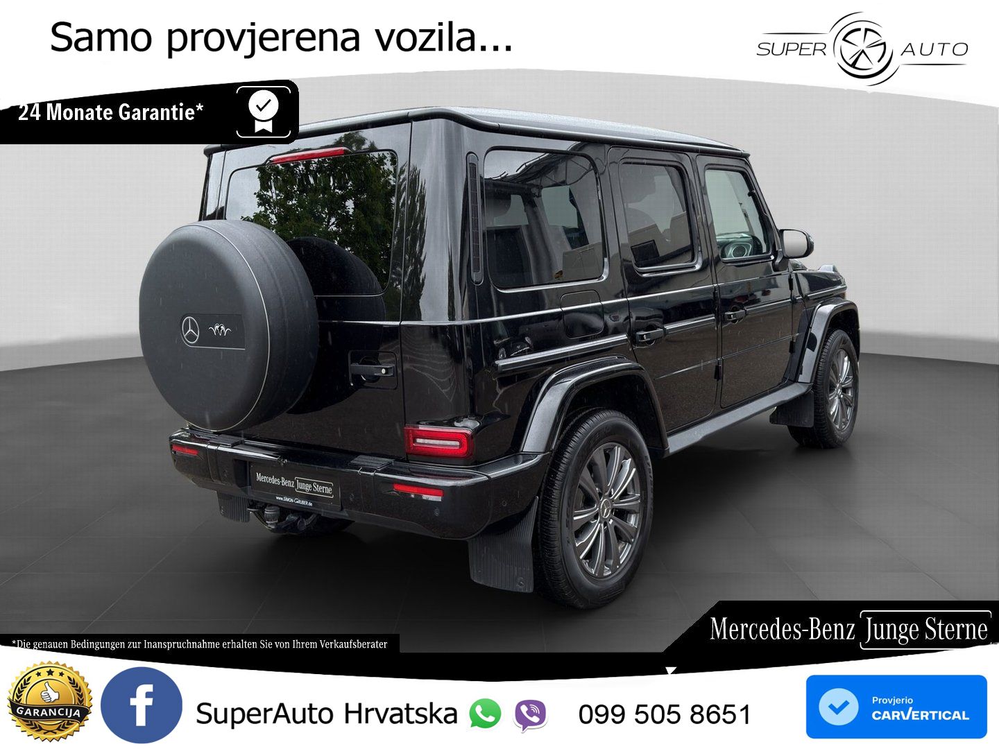 Mercedes G 450d Long (367 KS) 4MATIC 9G-TRONIC Professional LED+GR SJED+ACC