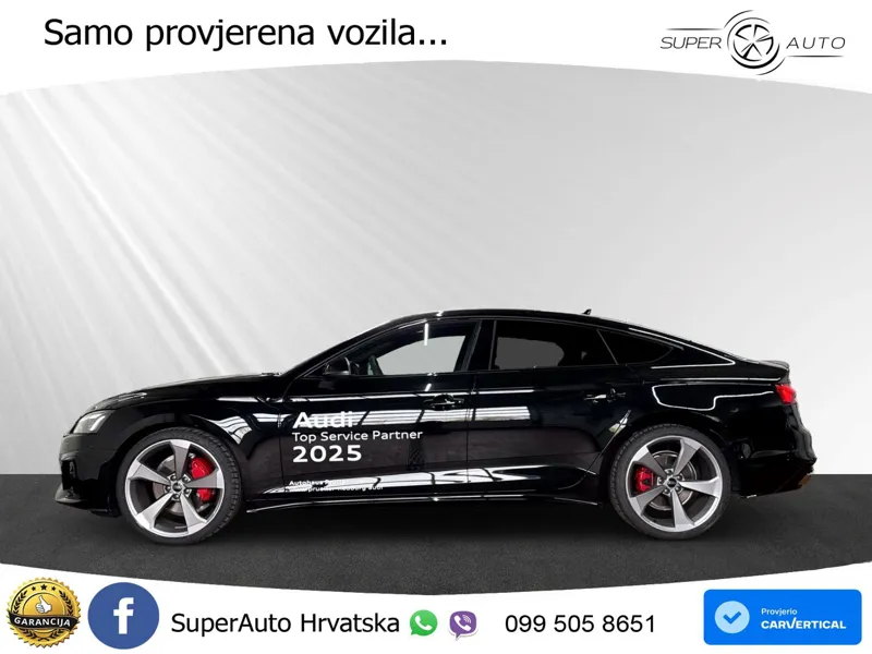 Audi A5 Sportback 40 TDI (204 KS) quattro S tronic S line MATRIX+GR SJED+KAM
