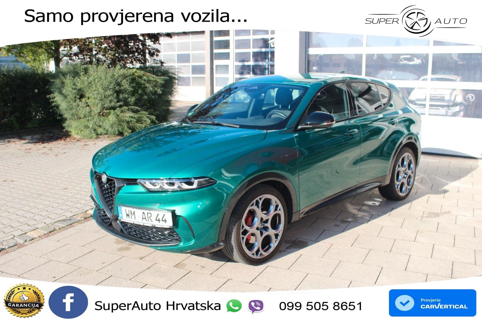 Alfa Romeo Tonale 1.5 VGT (160 KS) 48V-Hybrid TCT LED+GR SJED+ACC