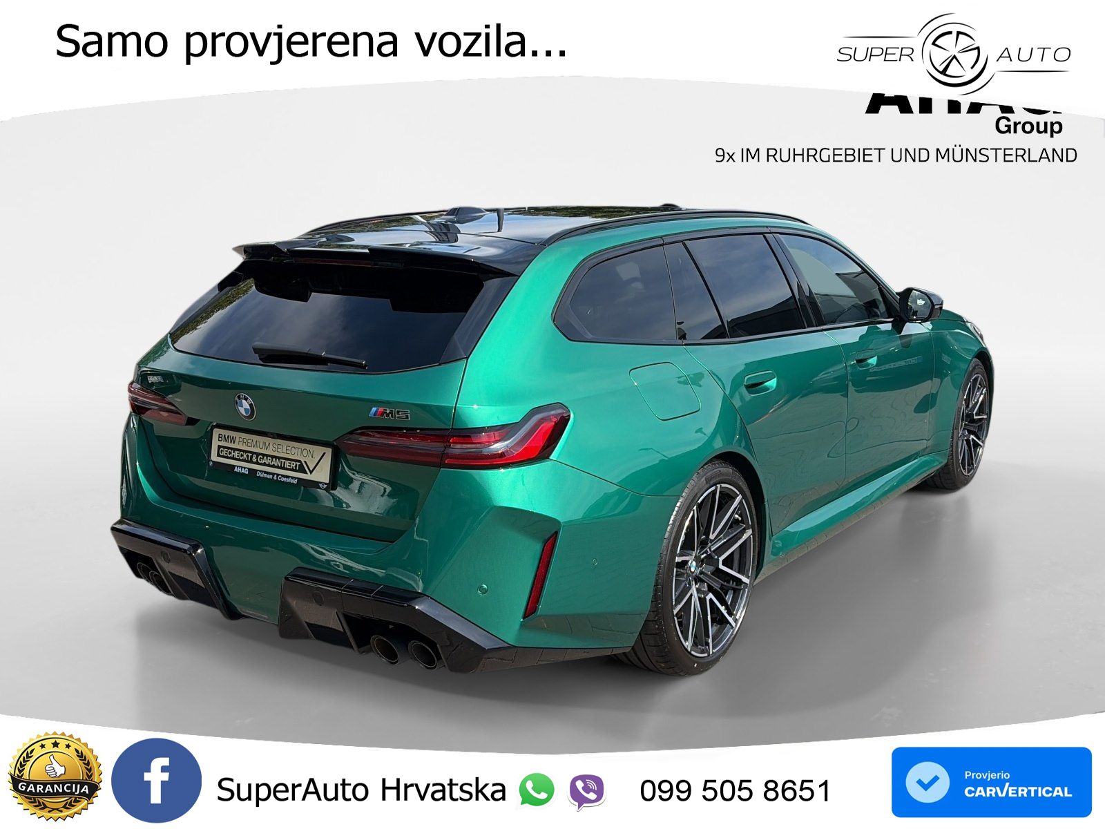 BMW M5 Touring 4.4 V8 (727 KS) xDrive Steptronic LED+GR SJED+ACC