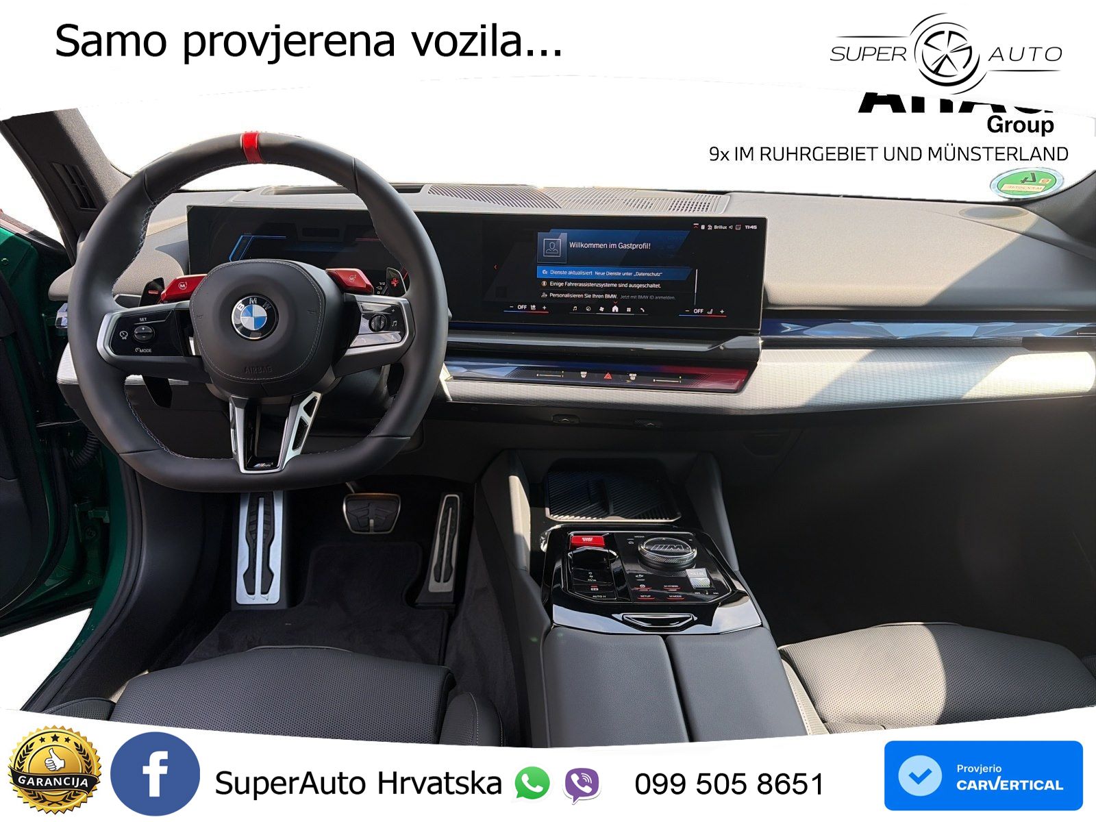 BMW M5 Touring 4.4 V8 (727 KS) xDrive Steptronic LED+GR SJED+ACC