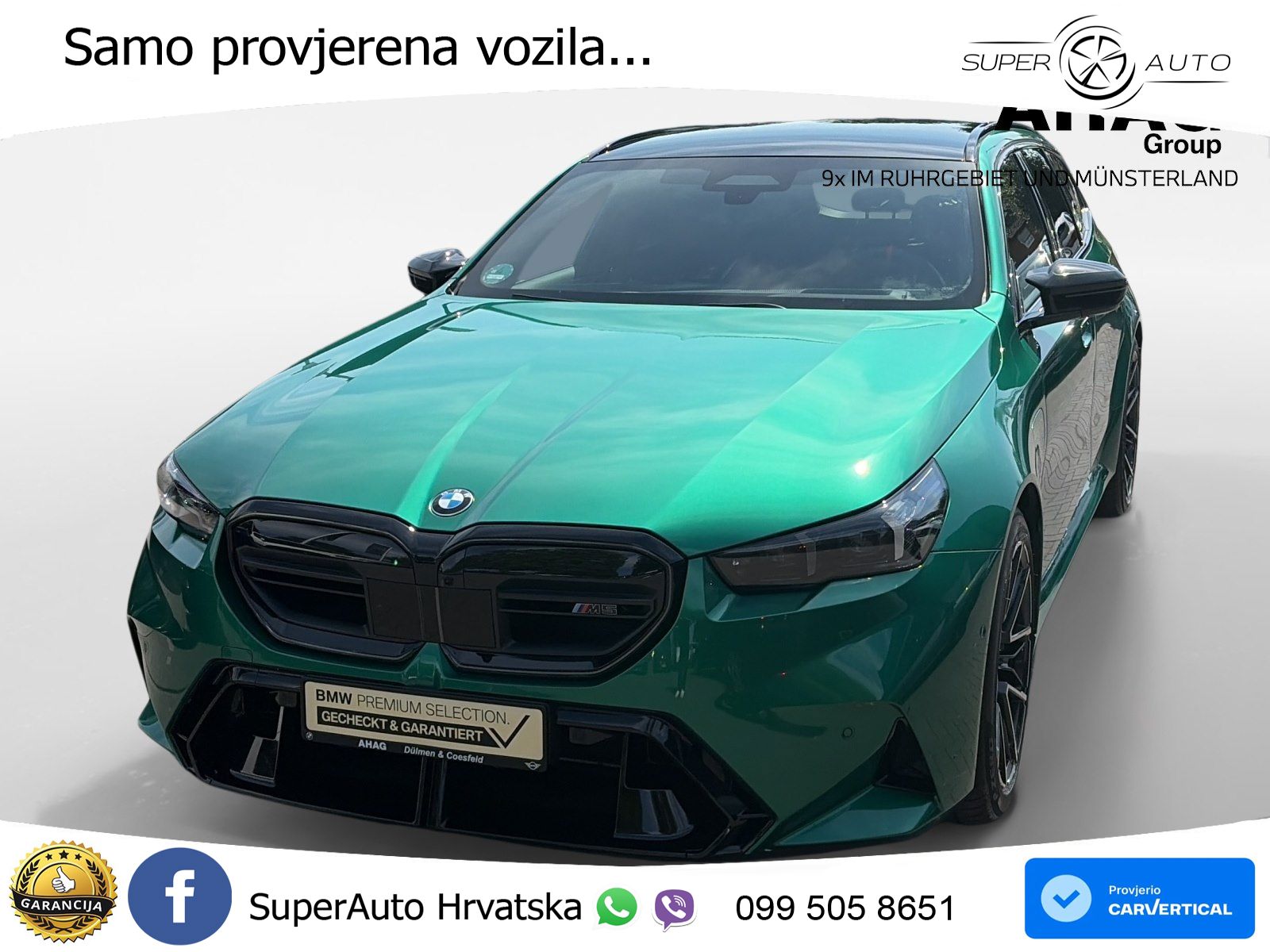 BMW M5 Touring 4.4 V8 (727 KS) xDrive Steptronic LED+GR SJED+ACC
