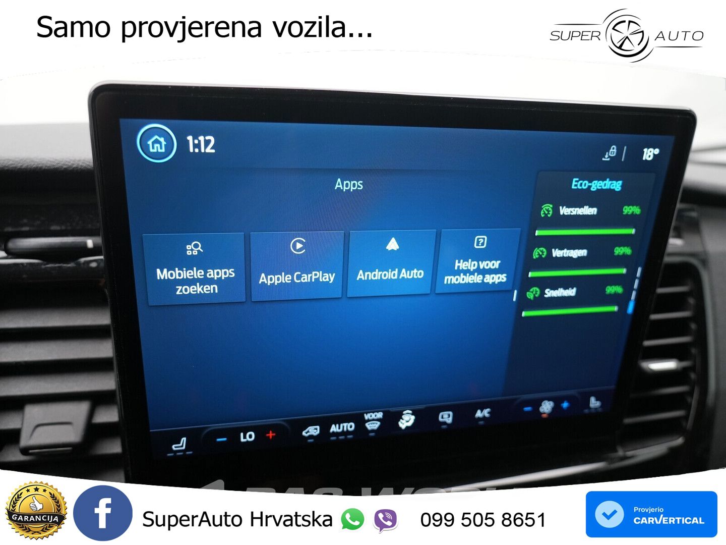Ford e-Transit 184pk Elektrisch 68kWh 317KM WLTP SOH 184 KS