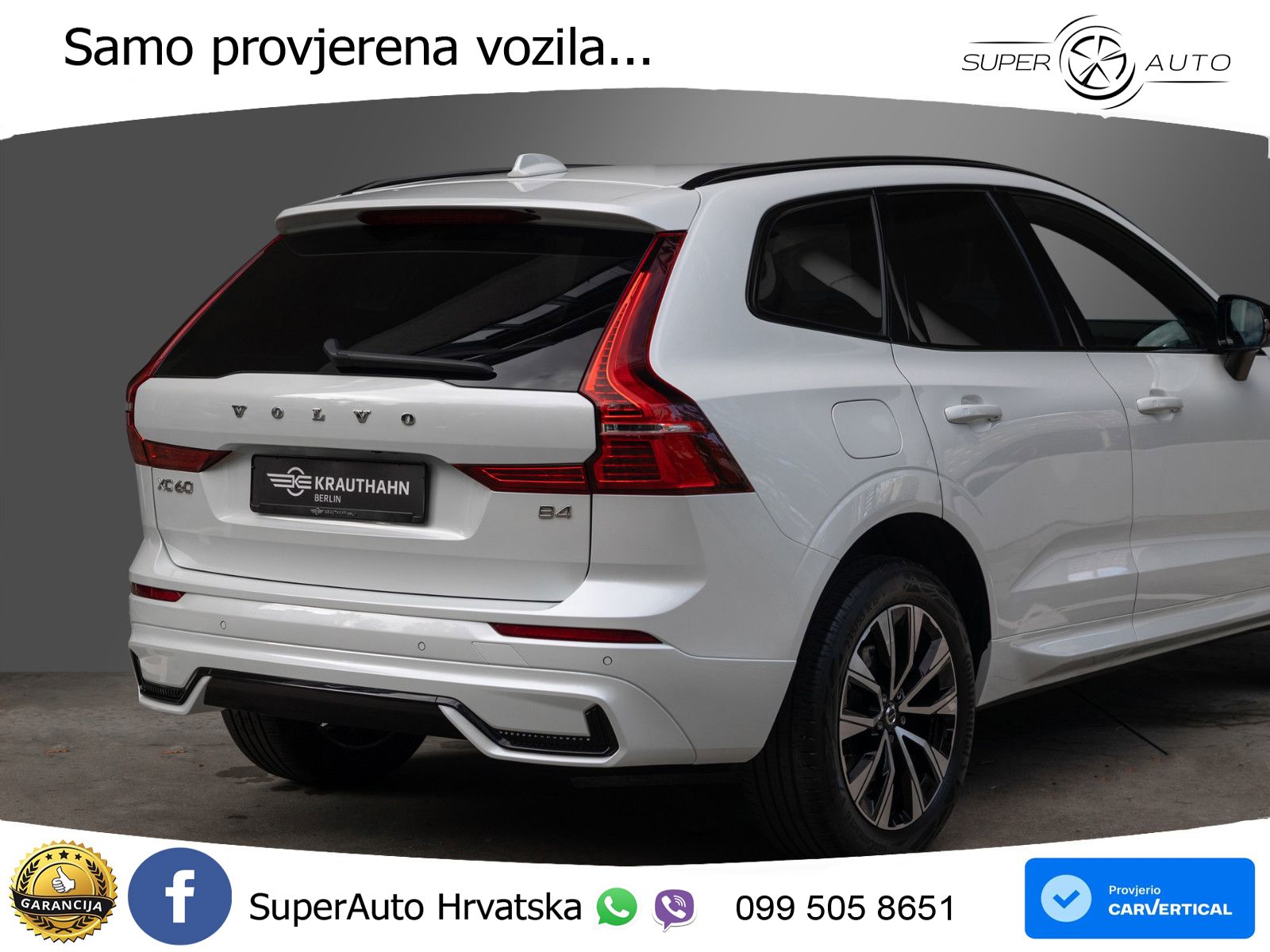 Volvo XC60 B4 Diesel FWD Geartronic LED+GR SJED+ACC