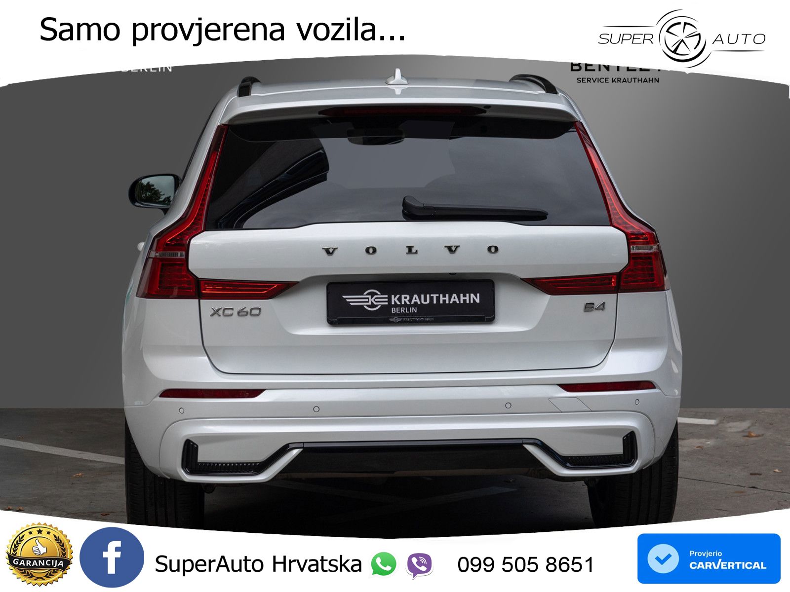 Volvo XC60 B4 Diesel FWD Geartronic LED+GR SJED+ACC