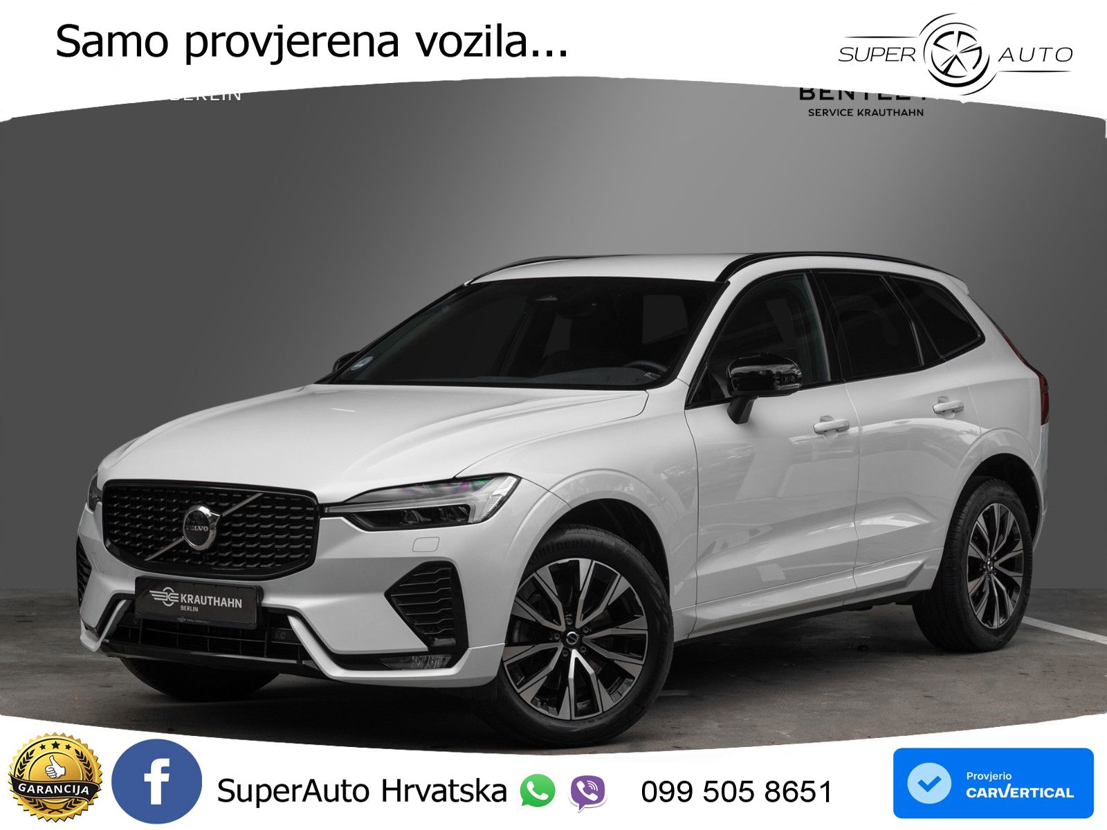 Volvo XC60 B4 Diesel FWD Geartronic LED+GR SJED+ACC