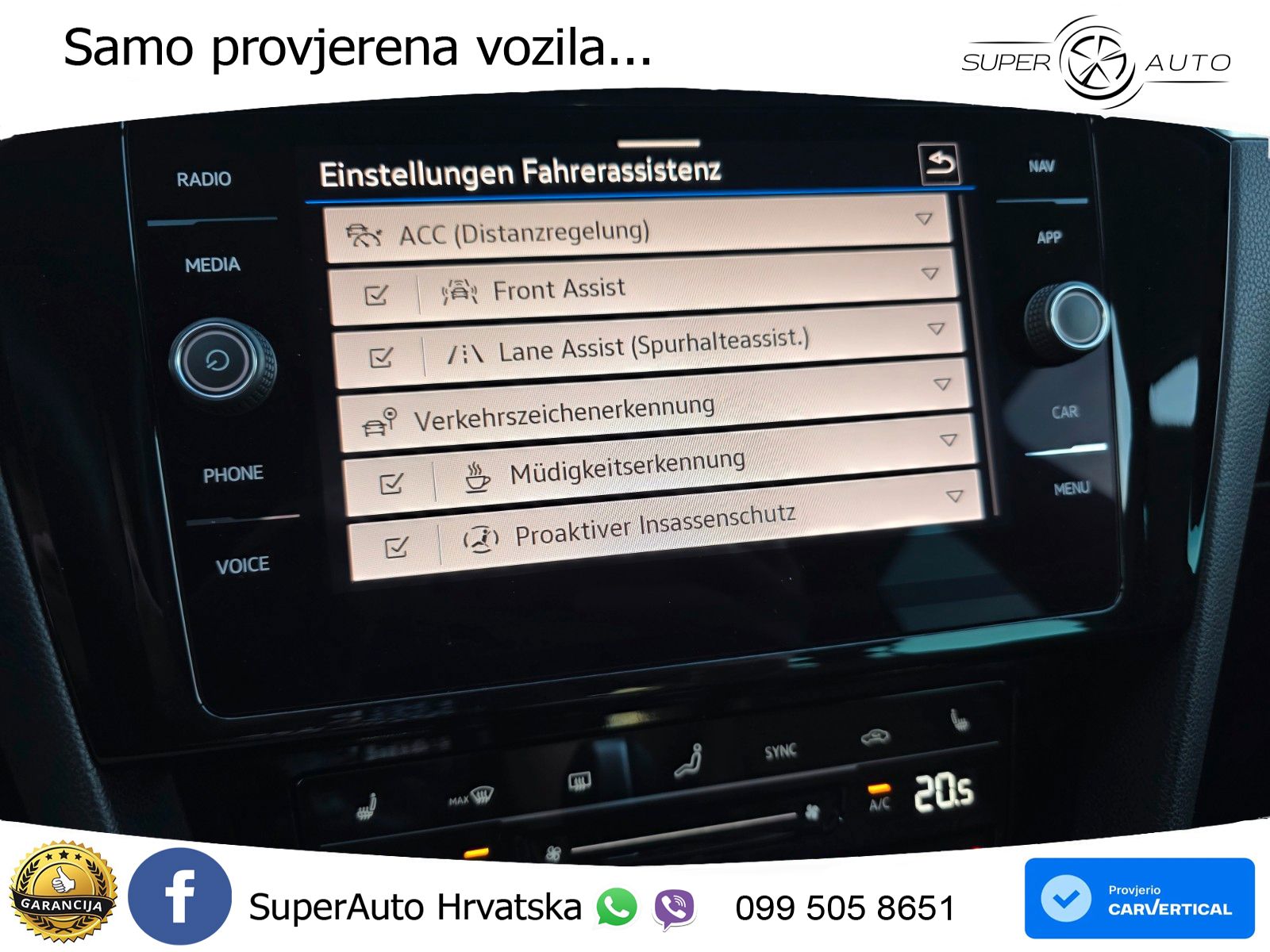 Volkswagen Passat Variant 2.0 TDI (122 KS) DSG LED+GR SJED+ACC