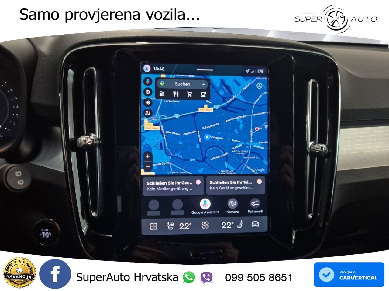 Volvo XC40 2.0 B4 197 KS Automatic LED+GR SJED+ACC