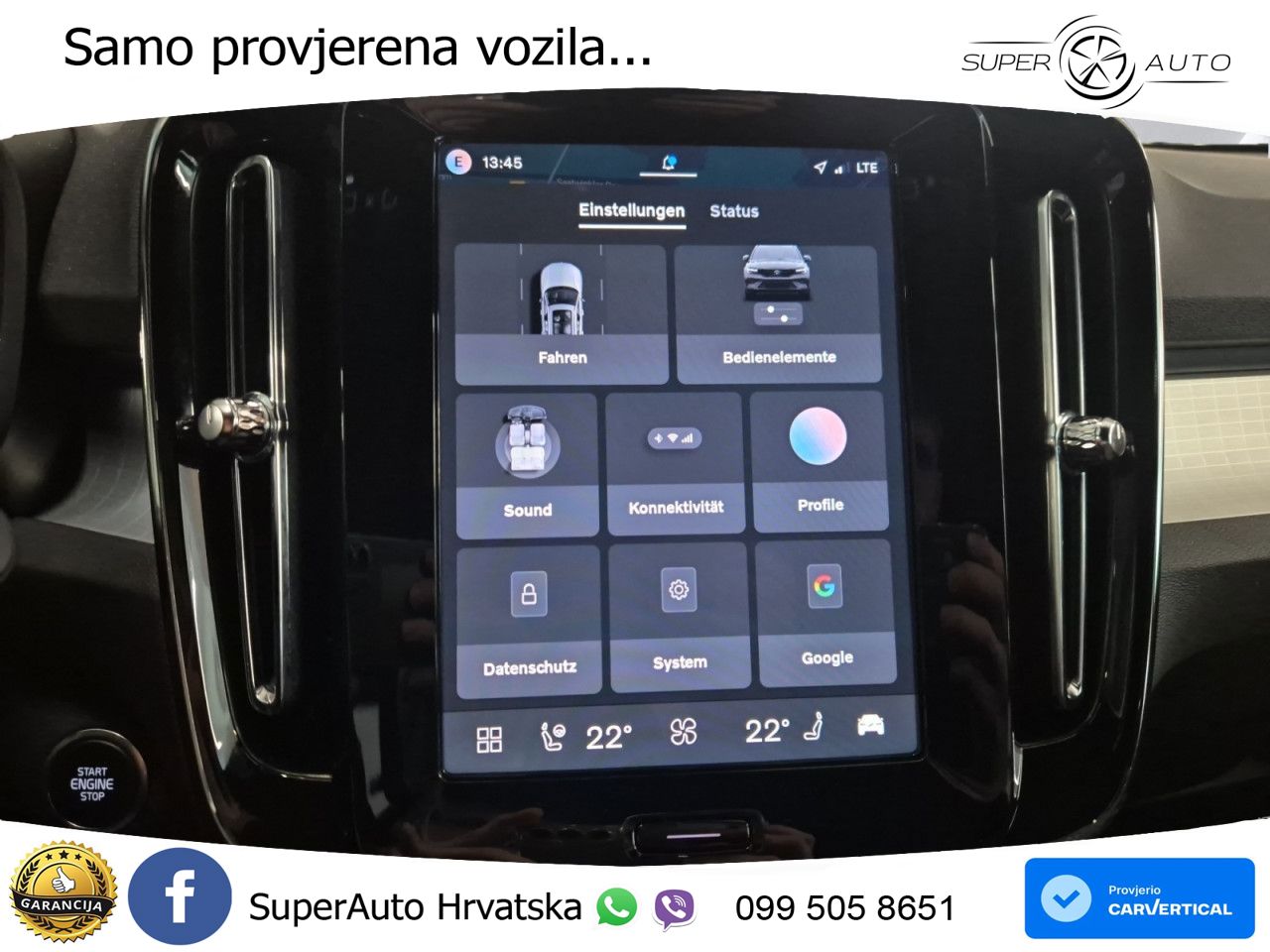 Volvo XC40 2.0 B4 197 KS Automatic LED+GR SJED+ACC