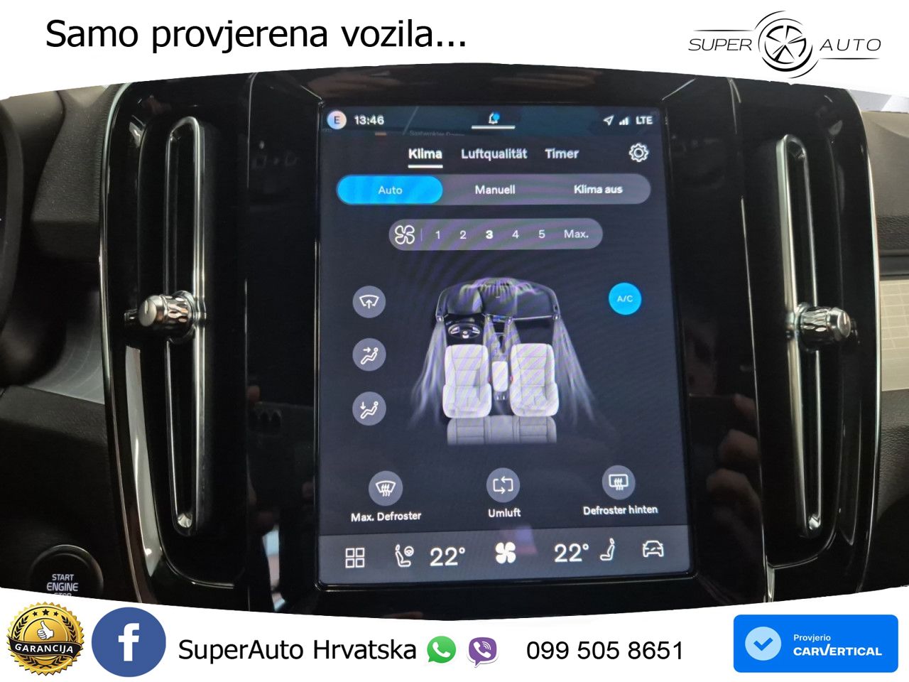 Volvo XC40 2.0 B4 197 KS Automatic LED+GR SJED+ACC